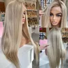 Blueless Platinum Blonde Full Lace 100% Indian Human Hair