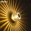 woxiu Sun flower sunflower wall lamp modern simple colorful RGB with remote control wall lamp decoration for home wall living room217E