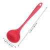 Cucchiai cucchiai di zuppa di silicone grande mestolo di cucina non porzione per casa