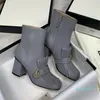 Bottes Design élégantes pour filles, parfaites et Cool, bottes de loisirs Anti-rides avec Alphabet, à la mode, pour l'automne et l'hiver