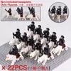 Blokkeert middeleeuwse militaire heer van Elven Guard Army Orcs Dwergen Warriors De ringen Kinderen Mini Accessbled Building Block Figuren 230821