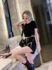 Women's Shorts Punk Denim Women Black Fashion Gothic Girl Chic Zipper Sexy Chain High Waist Summer