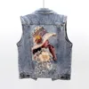 Giacca da uomo S Diamond Fiore incrostata GIOST DENIM CARCHEVERSE TOTA COREA COREA STREETTORE DESIGNER CAPPEGNO GIOCHI