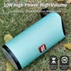 TG Bluetooth Speaker Portable Outdoor Loudspeaker Wireless Mini Column 3D 10W Stereo Music Surround Support FM TFCard Bass Box L230822