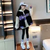 Jackets Teen Girls Frühling Autumn Mode Bomber Jackets Kinder Streetwear Baseball Uniform Sportmantel Loose Studenten Außenbekleidung 8 10 12 14y 230817