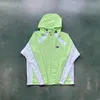 Nuova giacca a vento da uomo Alcatraz Sun and Rain 2023 della migliore qualità in vendita, giacca hip hop rosa, set di pantaloncini