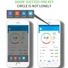 Körpergewichtskalen LED Digitales Badezimmer Wireless Maßstab Bluetooth App Android iOS FAT Smart BMI 230821