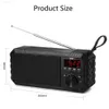Przenośny bezprzewodowy głośnik Bluetooth Compatybilny kolumna subwoofer TF USB Radio Radio FM Z0317 L230822
