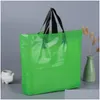 Gift Wrap Custom Logo Printed Plastic Packing Shop Bags With Handle Customized Garment/Clothing/Gift Packaging Bag Lz0773 Drop Deliver Dhpmx