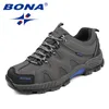 Chaussures habillées BONA arrivée Classics Style hommes chaussures de randonnée à lacets hommes chaussures de Sport en plein air Jogging Trekking baskets rapide 230821