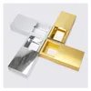 Gift Wrap Luxury Bright Golden Sier Paper Sliding Box 5 Sizes Cardboard Der Boxes For Lipstick Per Bottles Makeup Party Drop Delivery Dh3Wh