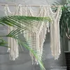 Tapisseries Big Macramé Tenture Tapisserie Coton Corde Gland Tissé À La Main Bohème Géométrique Art Belle Salon Décor À La Maison