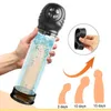 Massager Male Penis Pump Vacuum Water Men Automatic Extender Enhancer Masturbator Penile Adult for