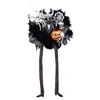 Autres fournitures de fête d'événement Halloween drôle citrouille fleur anneau porte suspendus Festival fête horreur squelette suspendus accessoires de décoration 230821