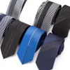 Neck Ties Mens Luxurious Slim Necktie Stripe Tie for Men Business Wedding Jacquard Male Dress Shirt Fashion Bowtie Gift Gravata 230822