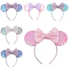 Acessórios para o cabelo orelhas de mouse bandana para meninas festa de aniversário hairband coroa festival diy palco desempenho menina atacado