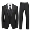 Men's Suits Classic Men Dress Three-piece Set2023spring Business Casual Slim Suit High Quality Large 5XL/6XL Wedding Bridegroom Clothing