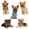 Muurstickers drie ratels QD102 HD pixel schattige Yorkshire terrier waterdichte hondensticker auto wrap voor auto hood laptop home decora