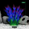 Décorations En Plastique Artificielle Aquarium PVC Plantes Décoration Submersible Aquatique Réservoir De Poissons Sous-Marin Herbe Fond Ornement 230821