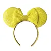 Accessori per capelli Halloween Pumpkin Mouse Ear Baschetto Girls Seques