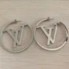 Big Size Luxury Women Designer Earrings Simple Letter Stud Fashion Hoops Engagement Earring Wholesale