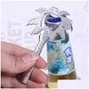 Party Favor Palm Breeze Chrome Tree Beer Bottle Bottle Bottle Prezent Bridal Shower WA2029 DROP PROVITEM DOMOWANEGO OGRODOWEGO GARDOWE ZAPRODZENIE DHV89