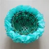 Artificial Flowers Rose Ball Wedding silk Pomander Kissing Balls flower ball for home garden market decorations