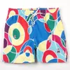 Calça de praia de moda masculina crânio coelho de coelho de coelho