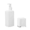 Opslagflessen 300/400/500 ml douchegelpompfles HDPE Wit Hand Wash Sanitizer Cosmetisch haar Shampoo Conditioner Dispenser 10 stks