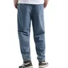 Jeans pour hommes Streetwear noir hommes Harem Joggers pantalons hommes Cargo 2023 Hip Hop poches décontractées pantalons de survêtement homme surdimensionné mode pantalon