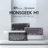 キーボードAkko Monsgeek M1 DIYキット75％RGBスワップSouthfacing Barebone Mechanical Aluminum Keyboard CNC Metal