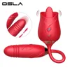 Massageador adulto silicone feminino clitóris estimulação clitóris lambendo sucção rosa vibrador com g ponto empurrando vibrador