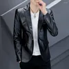 Men's Suits Autumn Business Leather Men Slim Korean Version Handsome Fashion Suit Fashionable Youth Jacket Coat Trend