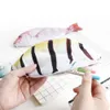 Lärande leksaker Creative Fish Pencil Case Large Capacity Pencils Pouch Bag Funny School Pencil Cases Stationery levererar Kawaii Pencil Case