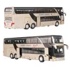 Diecast Model 1 50 Setra Bus Toy Car for Boy Metal Children tiro indietro nella raccolta educativa della luce del suono in miniatura Kid 230821