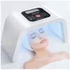 7 Color LED Light Therapy Device for Acne-Prone Skin - Moisturizes, Smooths Wrinkles, and Reduces Acne