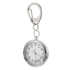 Relojes de Bolsillo Paquete de 5 Relojes Llavero Decorativo Clip Inoxidable Acero Luminoso Hombres Mujeres