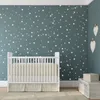 Wandaufkleber 65 PCs Star Aufkleber Boho Scanvinia Stars Polka Dot Space Aufkleber Kinderzimmer Kinderzimmer Schlafzimmer Vinyl Dekor 230822