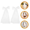 Voiles de mariée Voile Bachelorette Décorations de fête Bow Clip Mariage Perle Mariée Accessoires de cheveux