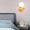 Applique chambre lampes LED luminaires avec ampoule G9 pour salon noir or intérieur applique couloir