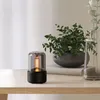 Essential Oils Diffusers Candlelight Air Humidifier Aroma Diffuser Portable Cool Mist Maker 120ml Electric USB Fogger 8-12 Hours with LED Night Light 230821