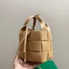 Dokuma kova çantaları kadın lüksler çanta bov tasarımcısı omuz çantaları moda alışveriş sepeti çanta bayan çapraz cüzdan 230822
