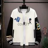 Giacche da uomo giacche da uomo Arrivo Spring Autumn Cotton Baseball giacca da baseball casual manica a costola bomber cappotti hip hop abbigliamento top sciolto 230803 j230822