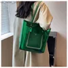 TOTES 2023 New Tote Bag Women Women Drayplent Jelly Pouch PVC PVC Hand Handbag Faction Facalting Counter Counter Bags SAC A FEMME HKD230823