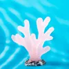 Dekorativa föremål Figurer 550st. Mini Lysande Coral Home Decor Moss Landscape Glowing Ornament Miniature Fish Tank Aquarium Gardening Fairy 230822