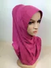 Vêtements ethniques foulard islamique 10 pièces vente haute qualité Al Amira couleur unie Softy cachemire une pièce musulman HIJAB