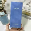 العطر مصمم مصمم العطر العطور الفاتح الأزرق للنساء للرش 100 مل 3.3fl.oz رائحة أصلية طويلة الرائحة تدوم كولونيا سريعا S HKD230822