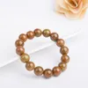 Strand Natural Yellow Jade Pulsera Hombres Mujeres Joyería Fina Grado A Myanmar Jadeíta Con Certificado Genuino Birmania Jades Brazalete