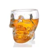 Бокалы для вина творческий хрустальный голов головы водка виски 75 мл S Glass Cup Halloween Рождественский подарок пить домашний бар