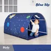 Leksakstält Portable Children's Play House Playtent for Kids Folding Small House Room Decoration Tält Crawling Toy Ball Bed Tält R230830